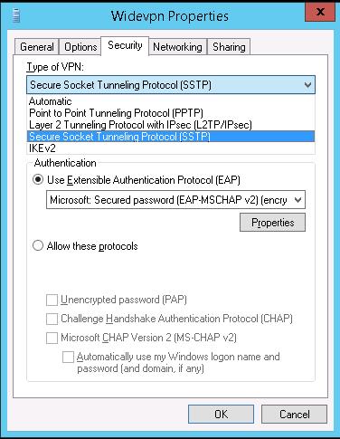 Удаленный компьютер отклонил это сетевое подключение vpn sstp