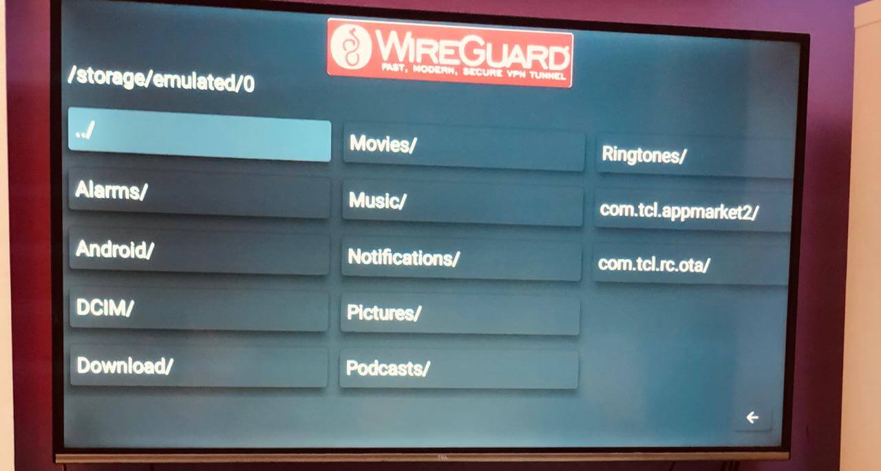 android tv wireguard vpn Import tunnel(s) from File