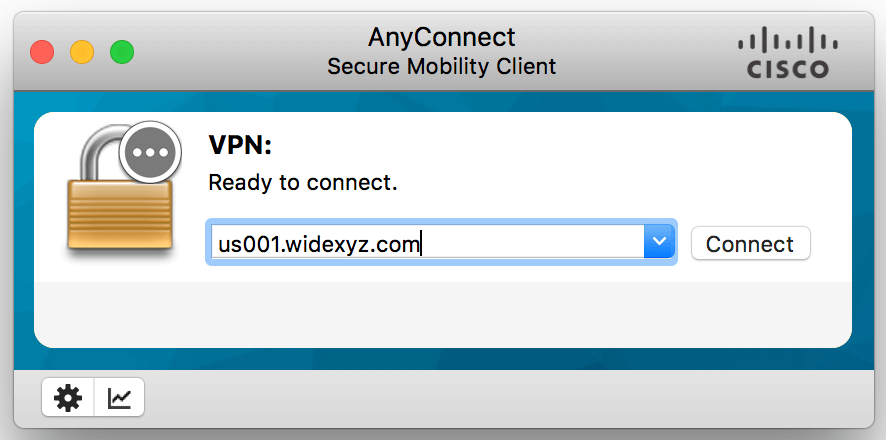 How to Setup Cisco AnyConnect Secure Mobility Client VPN in Mac OSX