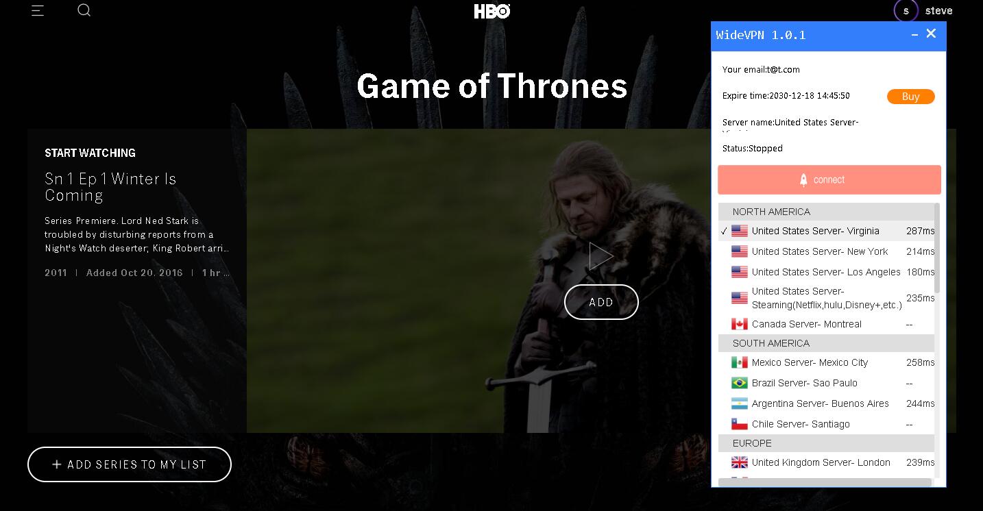hbo max streaming outside usa-widevpn