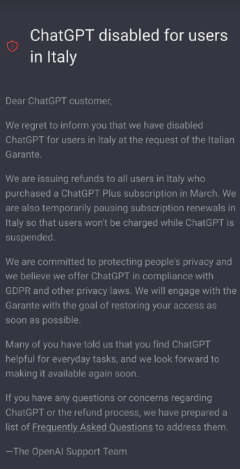 Come accedere alla ChatGPT in Italia: La guida definitiva