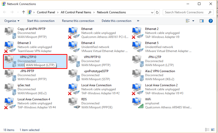 Network adapter windows 10